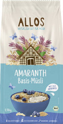 Allos - Amaranth Basis Müsli Classic, bio 1,5Kg