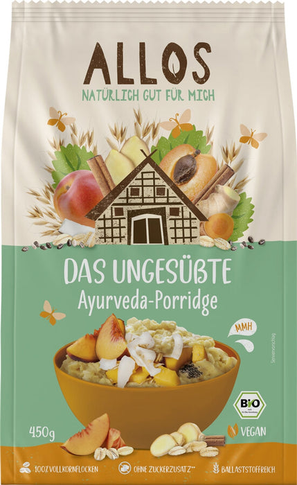 Allos - Das Ungesüsste Ayurveda Porridge bio 450g