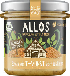 Allos- Iss mir nicht Wurst Teewurst bio 135g