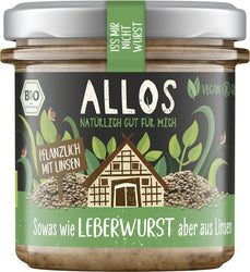 Allos - Iss mir nicht Wurst Leberwurst 135g-bio