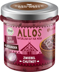Allos - Geschmack der Welt Zwiebel Chutney, 140g