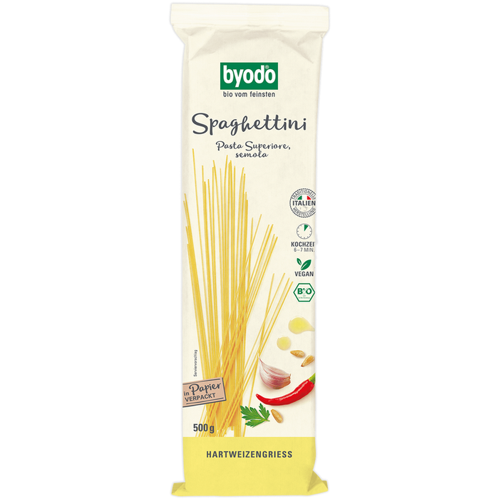 Byodo - Spaghettini hell bio, 500g