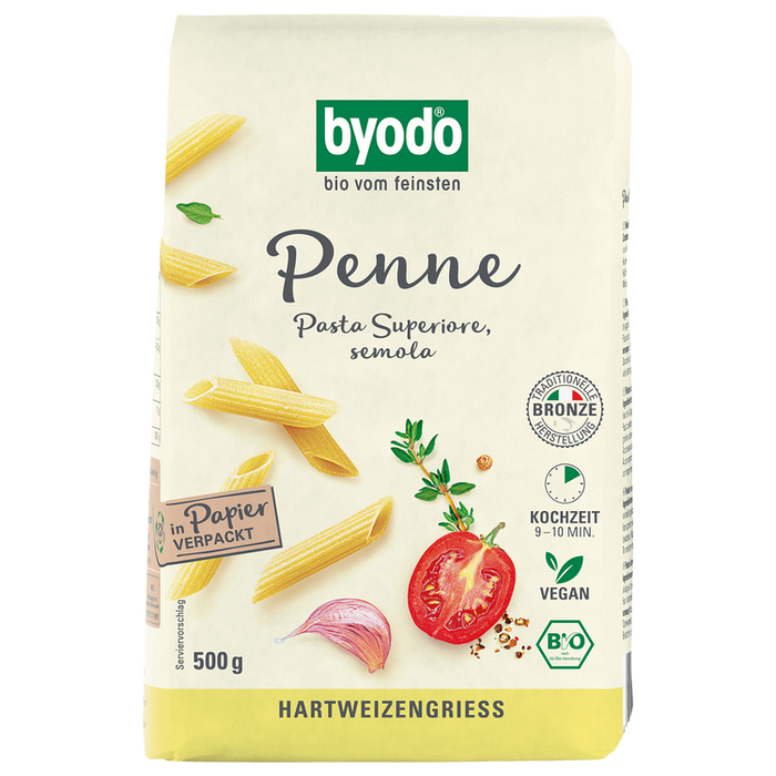 Byodo - Penne hell bio, 500g