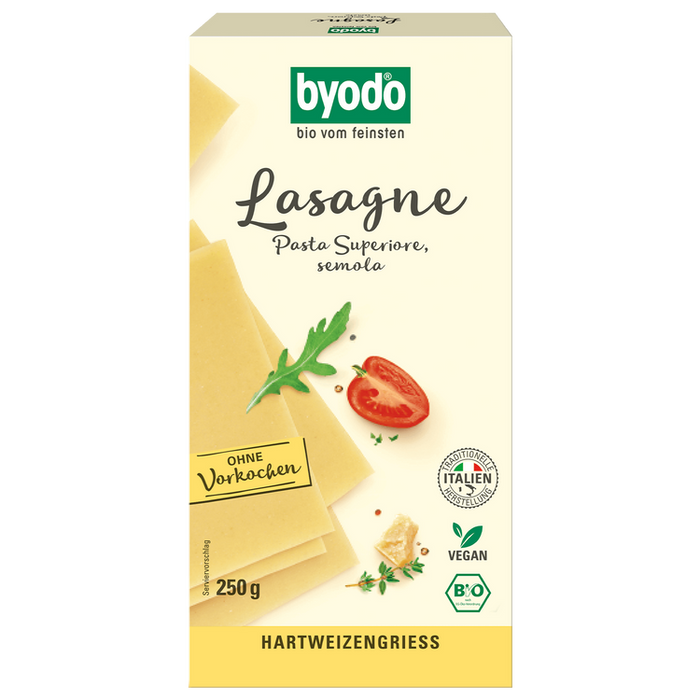 Byodo - Lasagne hell bio, 250g