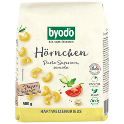 Byodo - Hörnchen hell bio, 500g