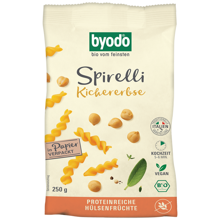 Byodo - Spirelli Kichererbse bio, 250g