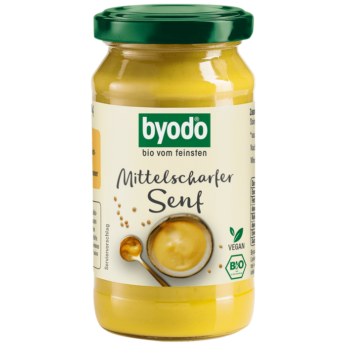 Byodo - Mittelscharfer Senf bio, 200ml