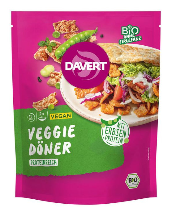 Davert - Veggie Döner mit Erbsenprotein 68g, 68g