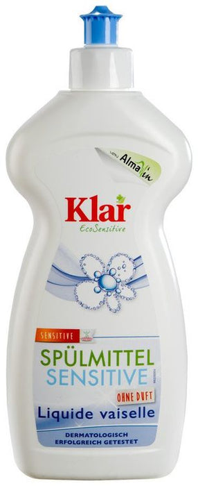 AlmaWin - Spülmittel Sensitive ohne Duft Klar 500ml