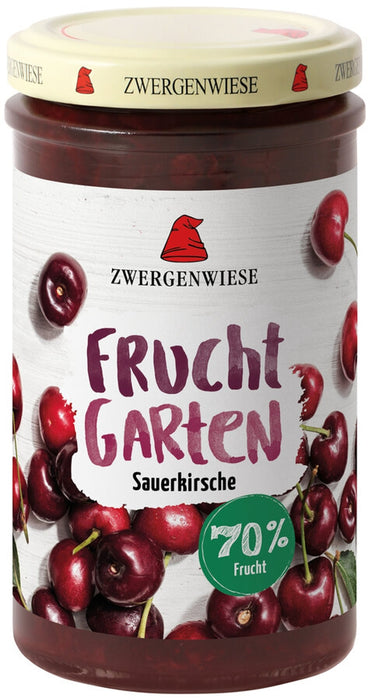 Zwergenwiese - Fruchtgarten Sauerkirsche bio vegan 225g