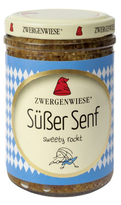 Zwergenwiese - Süßer Senf bio vegan 160ml