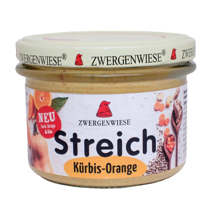 Zwergenwiese - Kürbis Orange Streich bio vegan 180g
