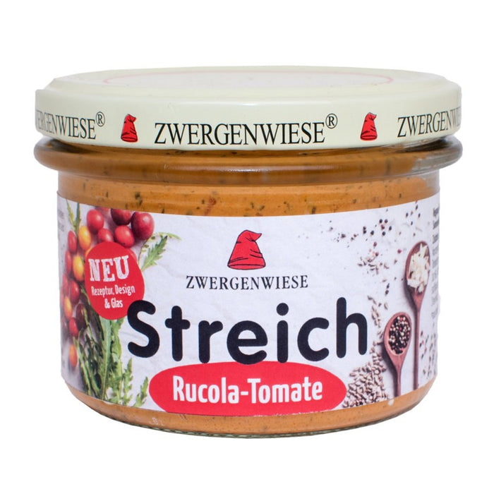 Zwergenwiese - Rucola-Tomate Streich bio vegan 180g