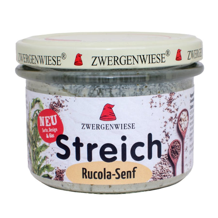 Zwergenwiese - Rucola-Senf Streich bio vegan 180g