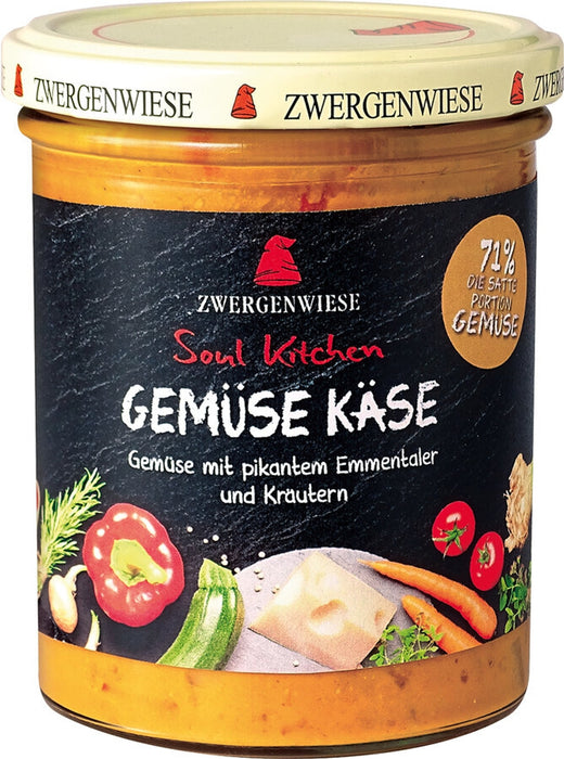 Zwergenwiese - Soul Kitchen Gemüse Käse bio vegetarisch 370g