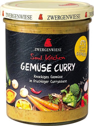 Zwergenwiese - Soul Kitchen Gemüse Curry bio vegan 370g