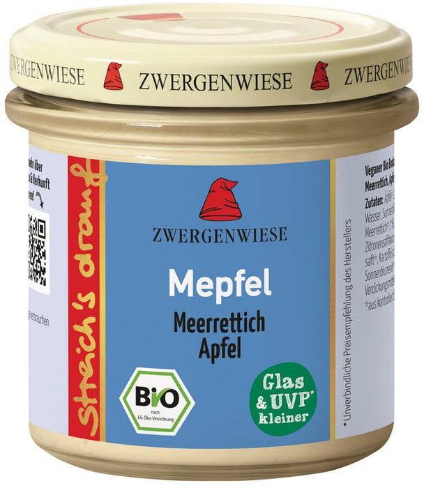 Zwergenwiese - streich's drauf Mepfel bio vegan 135g