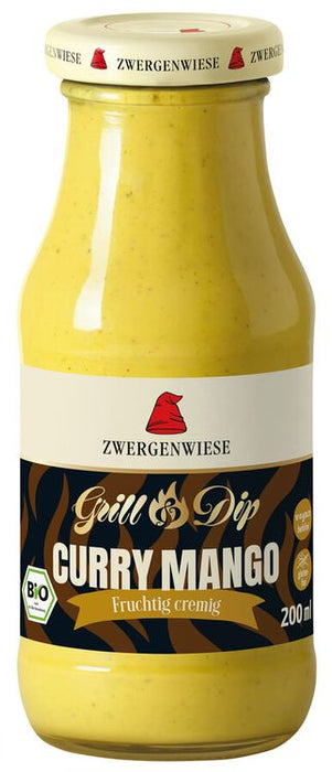 Zwergenwiese - Grill & Dip Curry Mango, 200ml