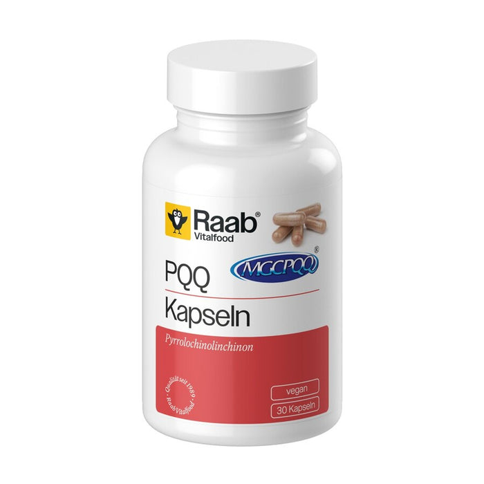 Raab Vitalfood - PQQ 30 Kapseln, 13,8g