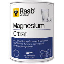 Raab Vitalfood - Magnesium Citrat Pulver 200g