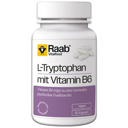 Raab Vitalfood - L-Tryptophan mit Vitamin B6 90 Kapseln à 315 mg