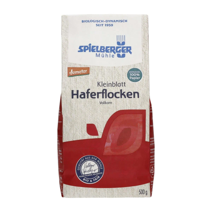 Spielberger - Haferflocken Kleinblatt demeter, 500g