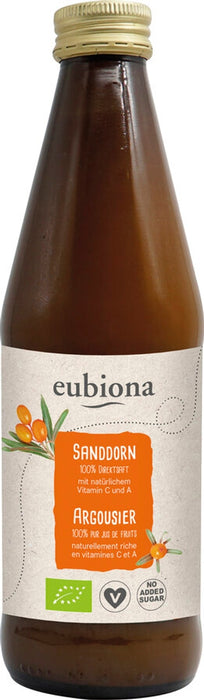 Eubiona - Sanddornsaft ungesüßt, 330ml