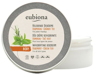 Eubiona - Belebende Deocreme, Rosmarin-Grünertee 50ml