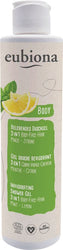 Eubiona - Belebendes Duschgel 3 in 1 Minze-Zitrone, 200ml