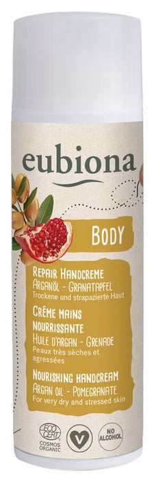 Eubiona - Handcreme Repair Arganöl-Granatapfel, 50ml