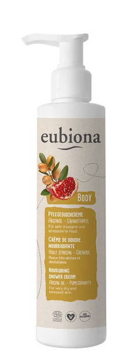 Eubiona - Pflegeduschcreme Arganöl-Granatapfel, 200ml