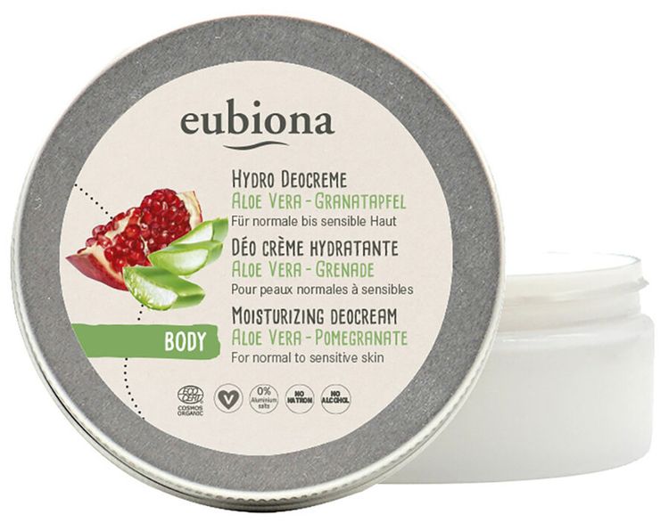 Eubiona - Hydro Deocreme Aloe Vera-Granatapfel 50ml