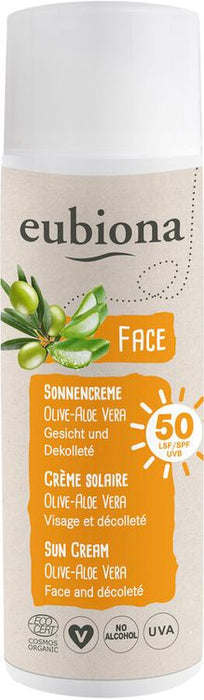 Eubiona - Sonnencreme LSF 50 Olive-Aloe Vera, 50ml