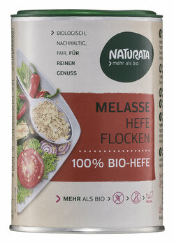 NATURATA - Melasse Hefeflocken, 100% Bio-Hefe 100g