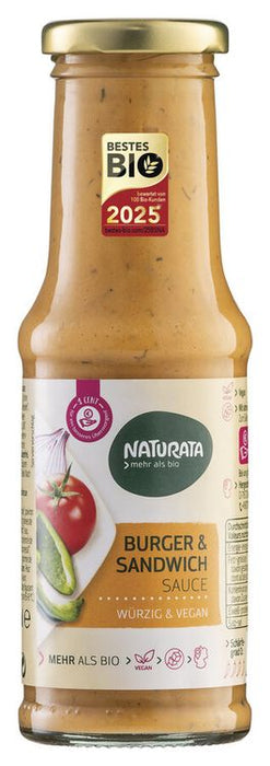 NATURATA - Burger & Sandwich Sauce, 210ml