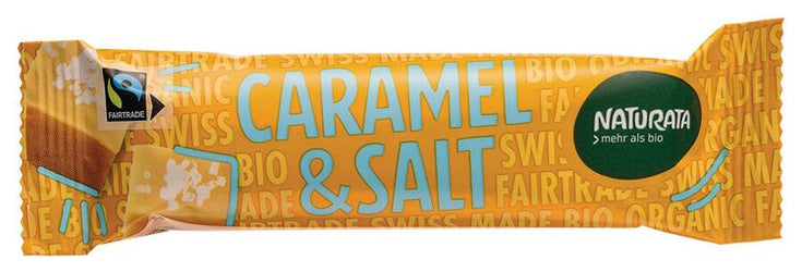 NATURATA - Caramel & Salt Schokoriegel, 33g