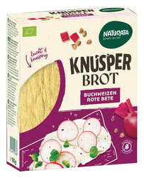 NATURATA - Knusperbrot Buchweizen & rote Bete, kbA, 100g