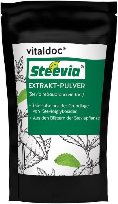 Gesund & Leben - Steevia Extrakt Pulver Nachfüllbeutel, 50g