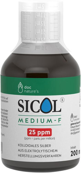 Doc Nature’s - SICOL® medium-F (25 ppm), 200ml