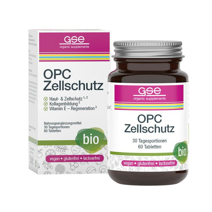 GSE - OPC Zellschutz Complex (Bio), 60 Tabl. à 500 mg, 30g