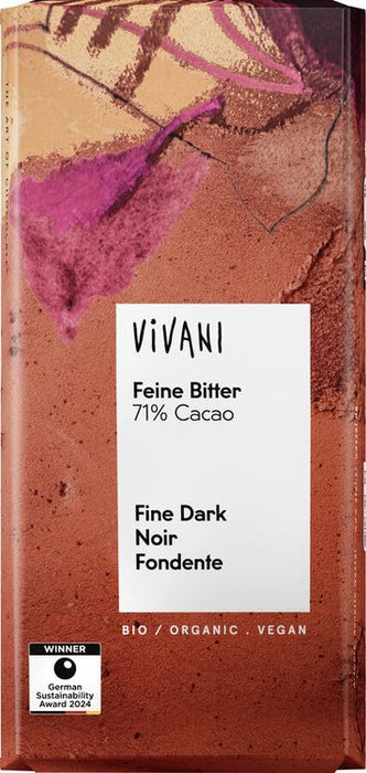 Vivani - Feine Bitter 71% Cacao, 80g