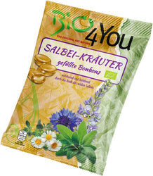Bio4You - Bio-Bonbon-Salbei-Kräuter, 75g