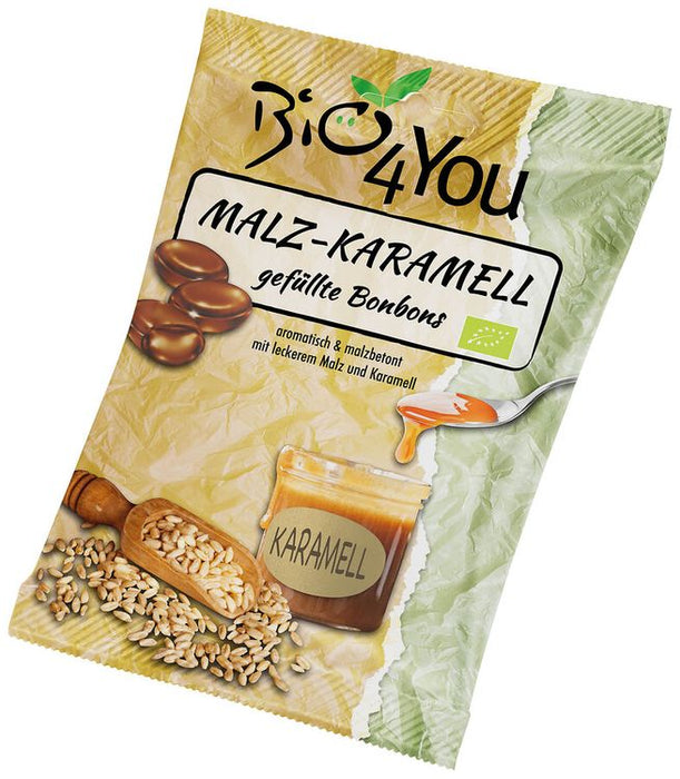 Bio4You - Bio-Malz-Karamell-Bonbon, 75g
