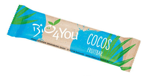 Bio4You - Cocos  Fruchtriegel bio, 30g