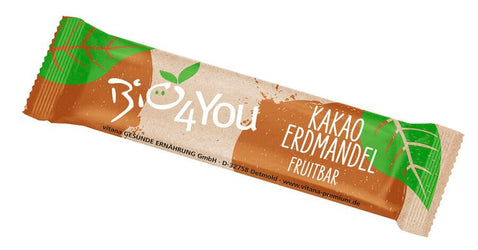 Bio4You - Kakao-Erdmandel Fruchtriegel, 30g