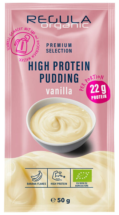 Regula Organic - Protein Pudding vanilla bio, 50g