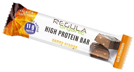 Regula Organic  - Protein Bar sunny orange in ZB Schokol., Bio, 40g