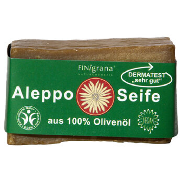 FINigrana - Aleppo Olivenseife 100% Olivenöl, 200g