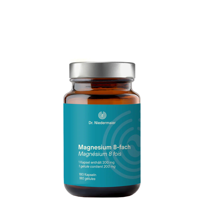 Dr. Niedermaier - Magnesium 8-fach Komplex Kapseln, 180 Kaps.