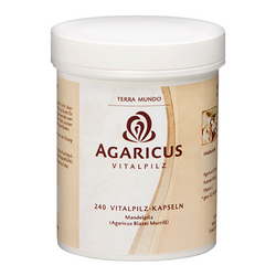 Terra Mundo - Agaricus bio Vitalpilz Kapseln, 240 Kaps